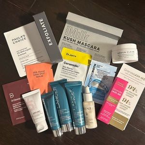 NIB Skincare Samples Lancer, Caudalie, Dr. Jart, Paula’s Choice and More